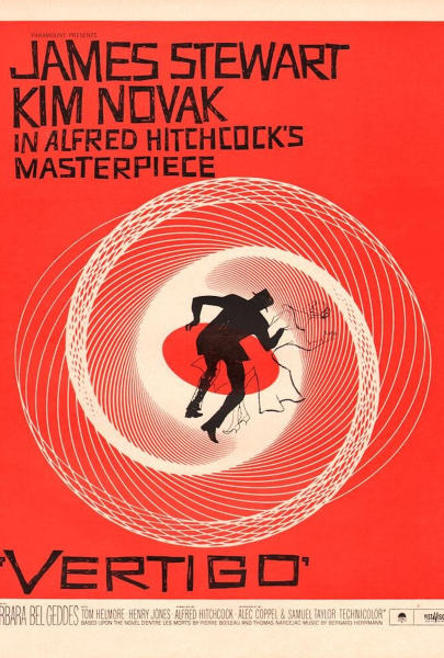 Hitchcock Vertigo movie poster